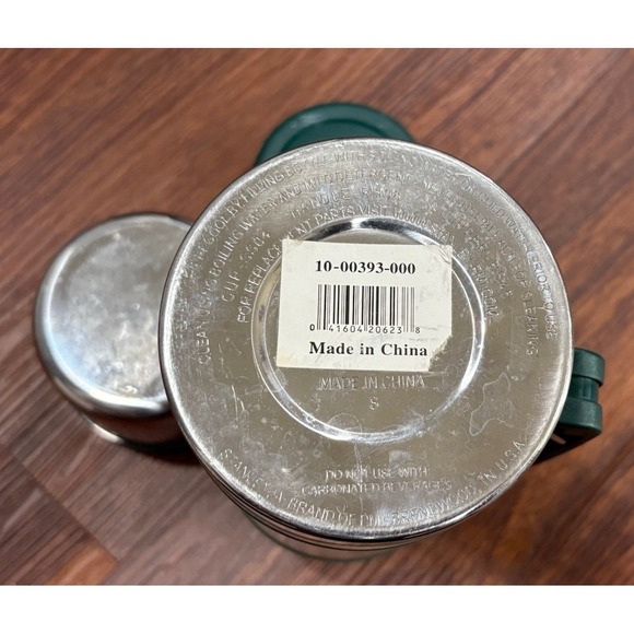 Stanley Classic Wide Mouth 24 Oz Vacuum Bottle Thermos Green - Picture 9 of 11